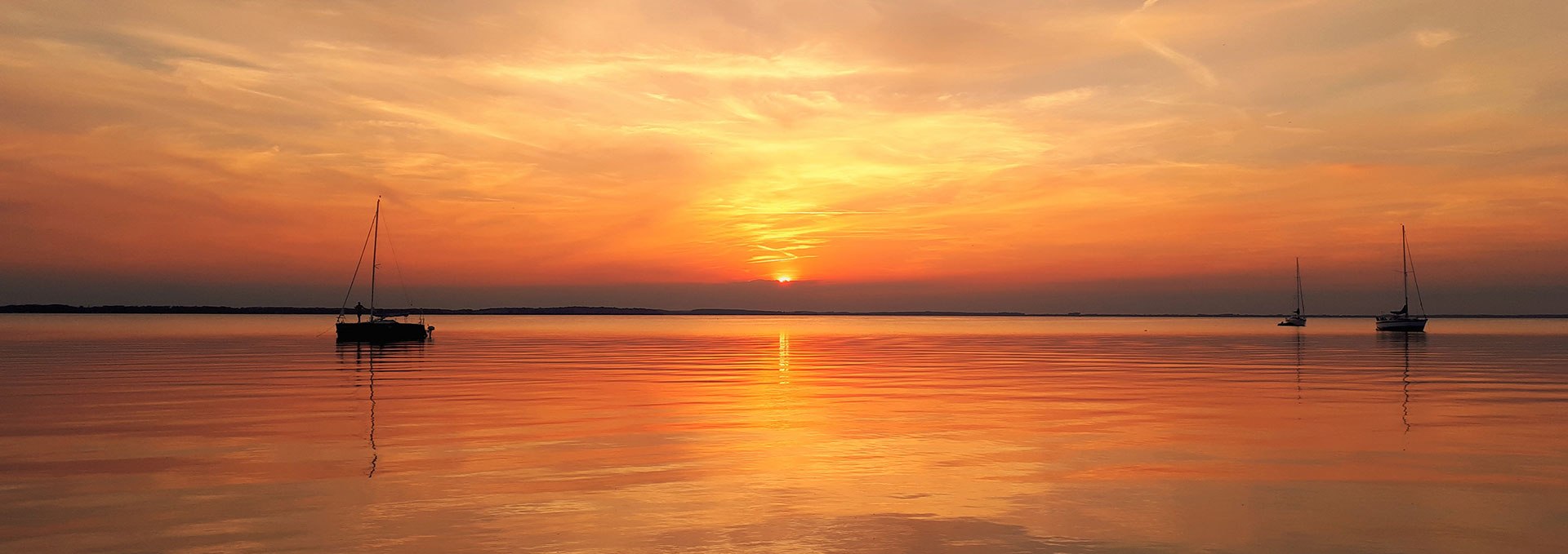 Jeder Sonnenuntergang ist ein Highlight., © Gabriele Haack / Müritzparadies GmbH