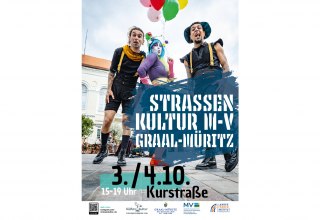 KUR-Straßen-KULTUR Graal-Müritz | Oktober 2024, © Plakat bereitgestellt: Küstenkultur GbR