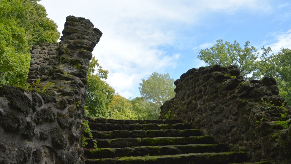 Die Grotte im Schlosspark, © Tourismusverband Mecklenburg-Schwerin