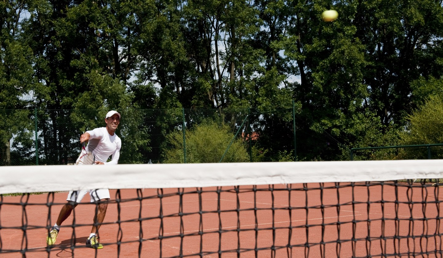 Leiter der Tennisakademie Fleesensee - Berni Nater, © GOLF Fleesensee