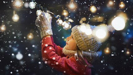 a girl enjoying the holidays, © istockphoto igor