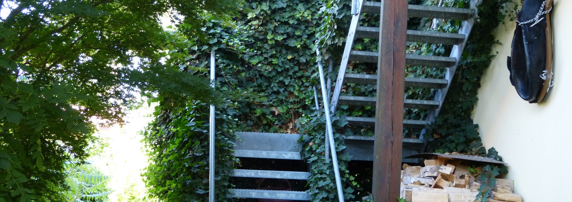 Treppe zur Ferienwohnung, © Ambros