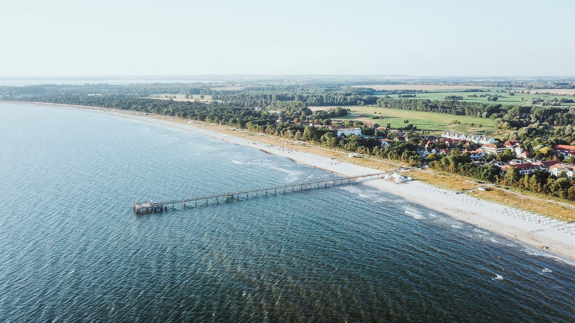 Der lange Sandstrand von Boltenhagen., © TMV/Friedrich