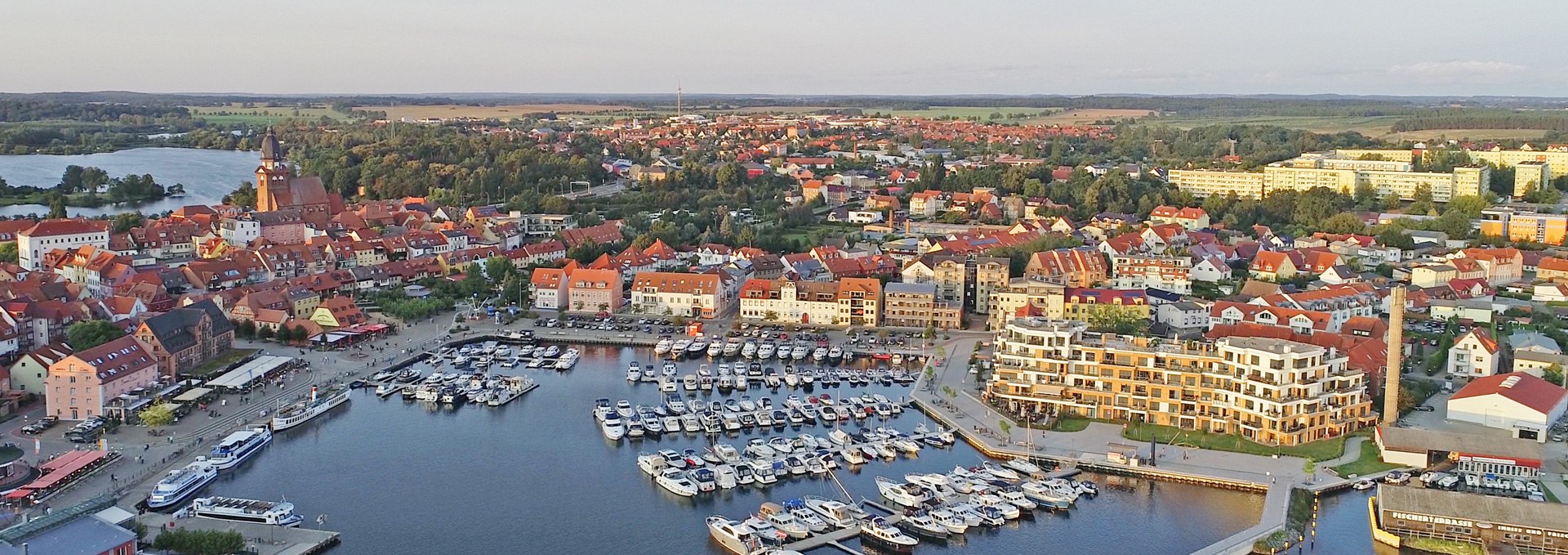 Hafen Waren (Müritz)_1, © TMV/Gohlke