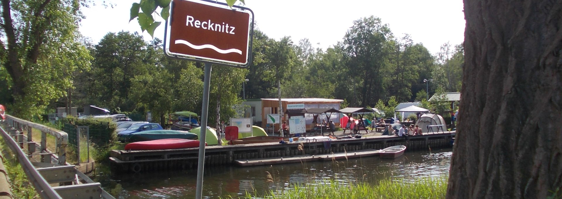 Wasserwanderrastplatz Marlow - Übernachtung im Zelt - Imbiss, © H. Stypmann