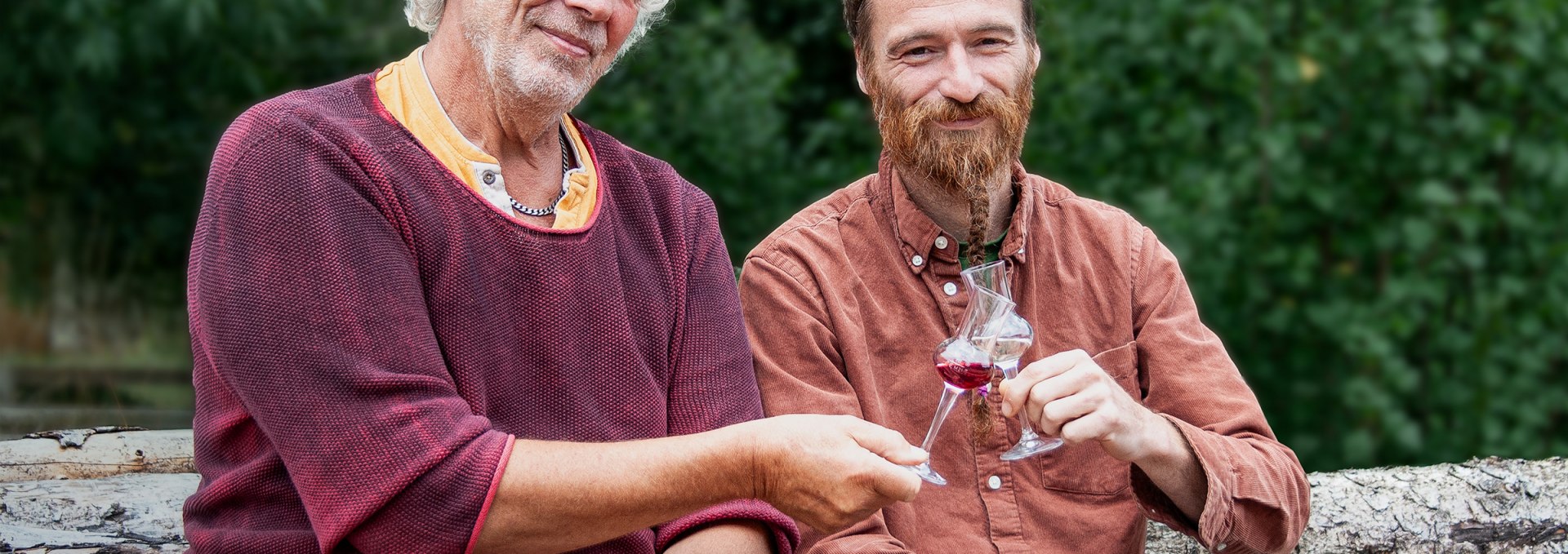 Eric & Johann Zwei Charaktere sind sich begegnet., © FreudenFeuer Destillerie GbR