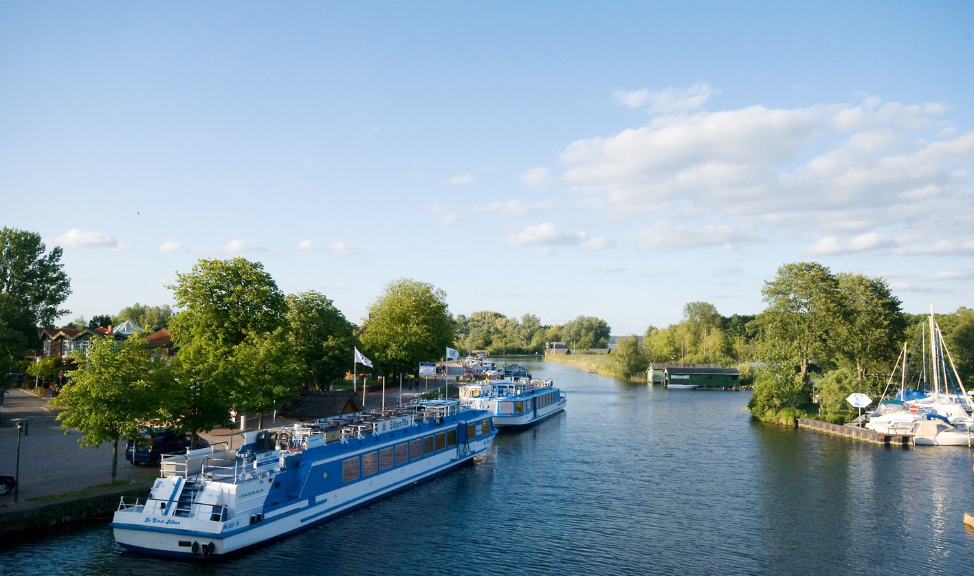 Fahrgastschifffahrt Wichmann in Plau am See, © Tourist Info Plau am See