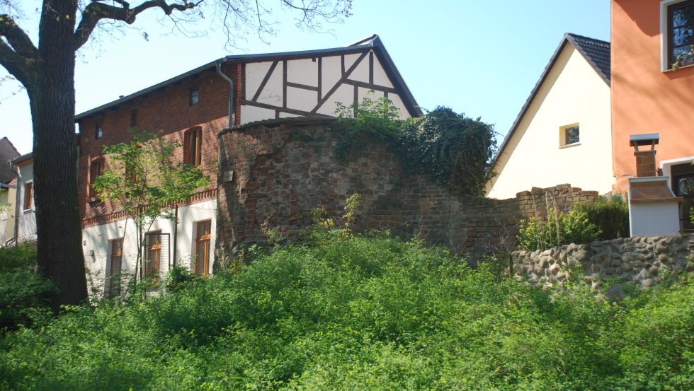 Reste der mittelalterlichen Stadtmauer von Parchim, © Stadt Parchim