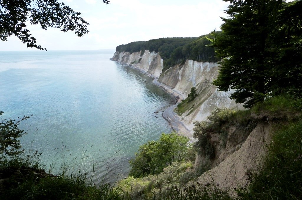 Hochuferwanderweg in der Nähe des UNESCO- Welterbeforums, © Gesine Häfner / Nationalpark-Zentrum KÖNIGSSTUHL