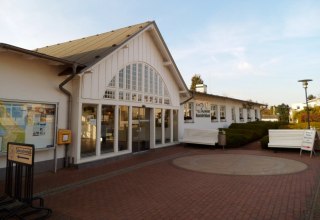 Kleinbahnhof Binz - Eingangsbereich -, © Tourismuszentrale Rügen