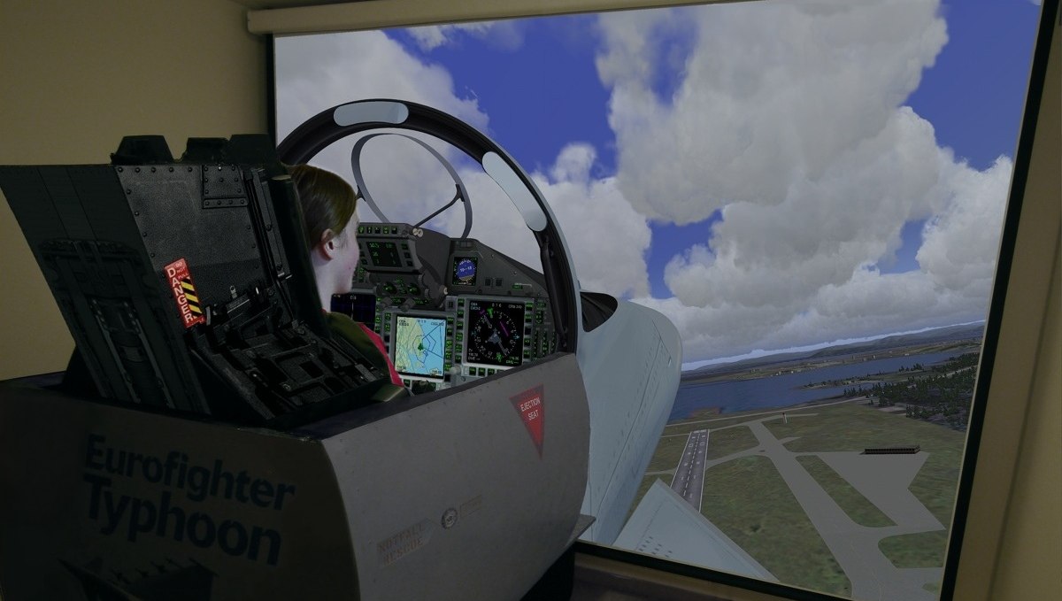 Flugsimulator AFS-sim, © afs-sim.de