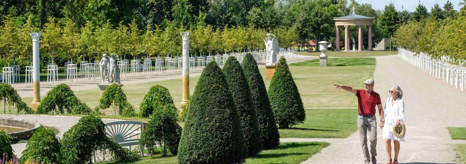 Neustrelitz Schlossgarten, © Stadt Neustrelitz