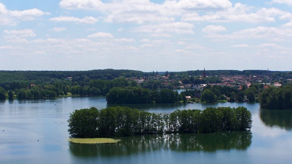 Blick vom Reiherberg auf den Feldberger Haussee, © Kurverwaltung Feldberger Seenlandschaft