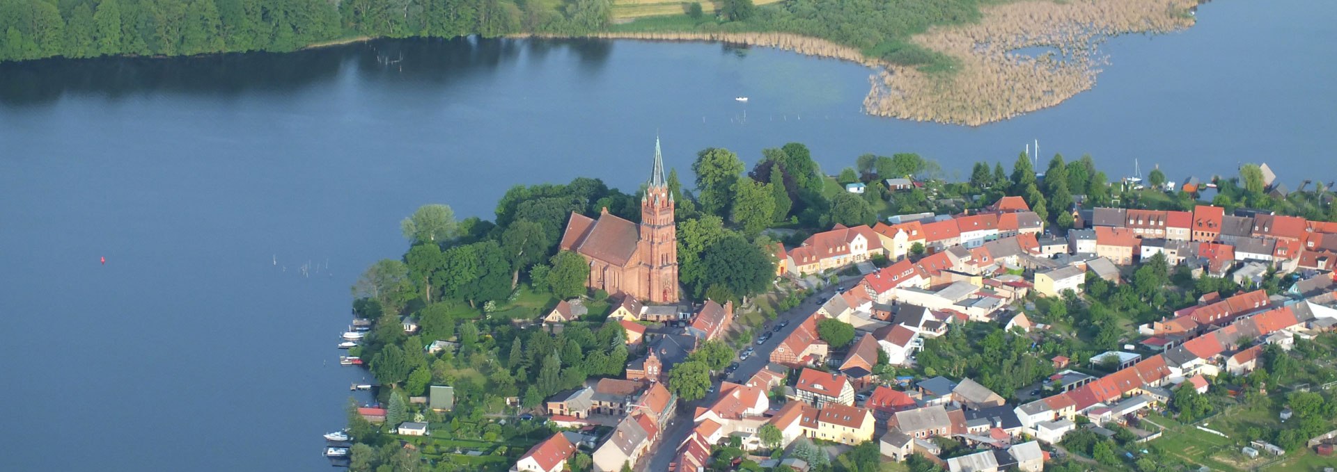 Luftbild Röbel/Müritz, © Jan Fencik