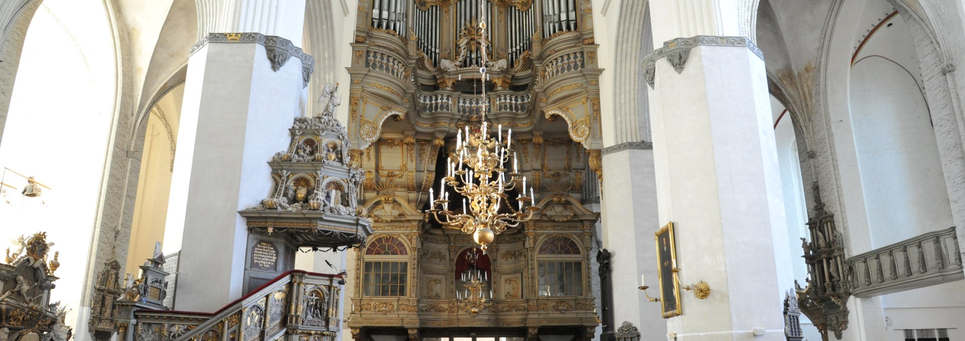 Orgel in der Marienkirche Rostock, © Joachim Kloock