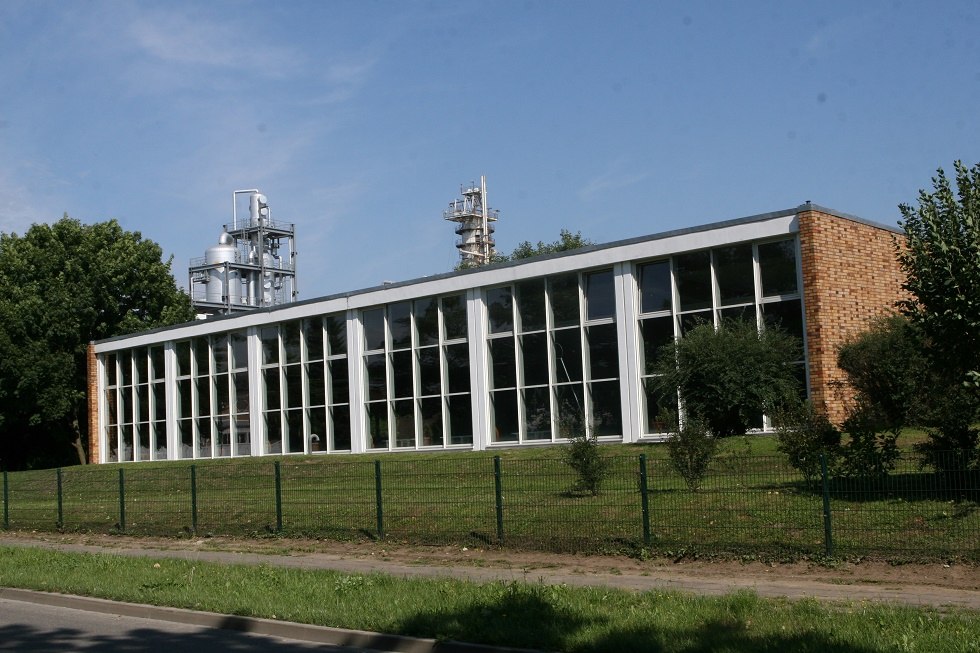 Außenansicht der Schwimmhalle, © Sabrina Wittkopf-Schade