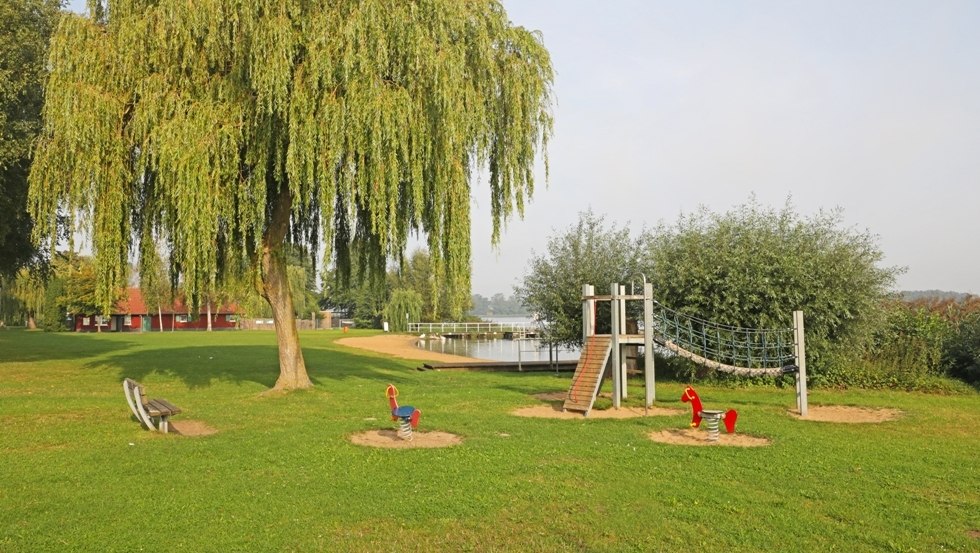 Strandbad Sternberg am See - Spielplatz, © TMV/Gohlke