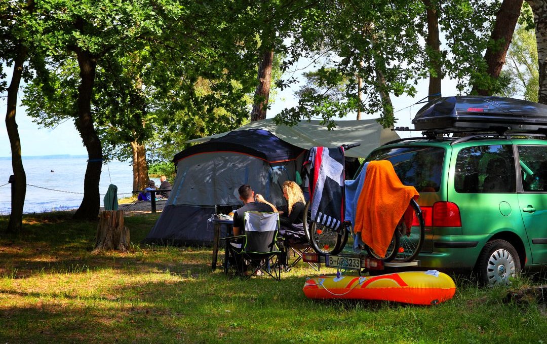 Camping am Strand, © Rene Legrand