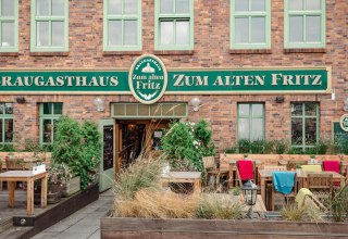 Außenansicht vom Braugasthaus "Zum alten Fritz" Rostock, © BgH Alter Fritz/M. Krüger