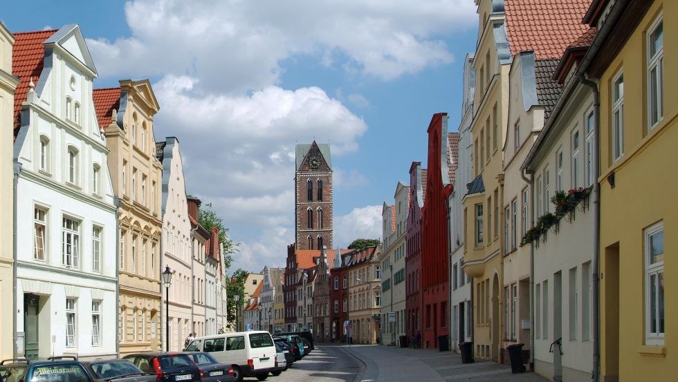 Lübsche Straße der Hansestadt Wismar, © Hansestadt Wismar, H.Volster