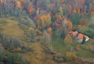 Hauslage/Fewos & NF-Galerie / Luftbild, © RVF Roman-Vitt-Fotografie