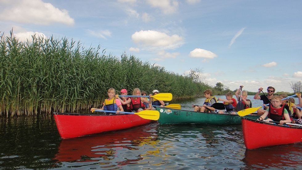 Kanutour Bibersafari auf der Peene, © Kinder- und Jugendhotel Verchen