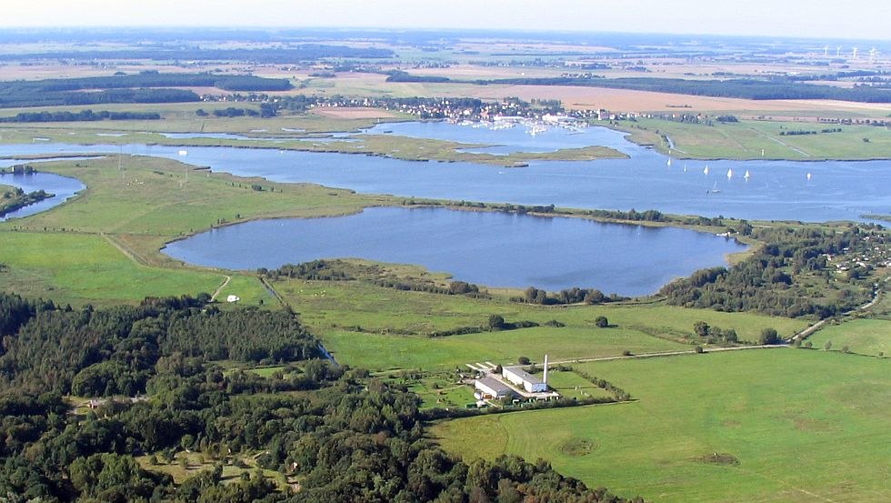 Luftansicht des Schullandheimes Camp Peenemünde, © Uwe Wobser