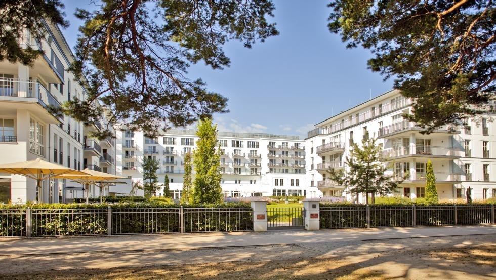 Promenadenblick auf das Grandhotel & Spa Heringsdorf, © Steigenberger Heringsdorf