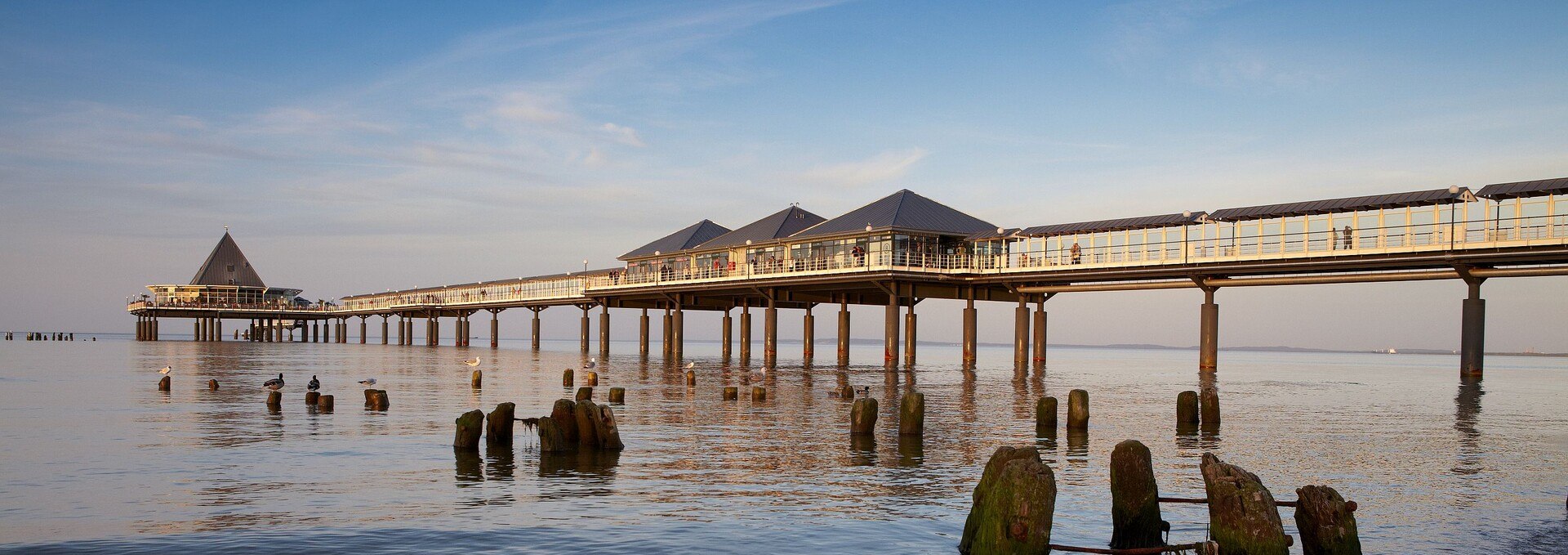 Die Seebruecke im Ostseebad Heringsdorf ist die längste in Deutschland. , © TMV/Grundner