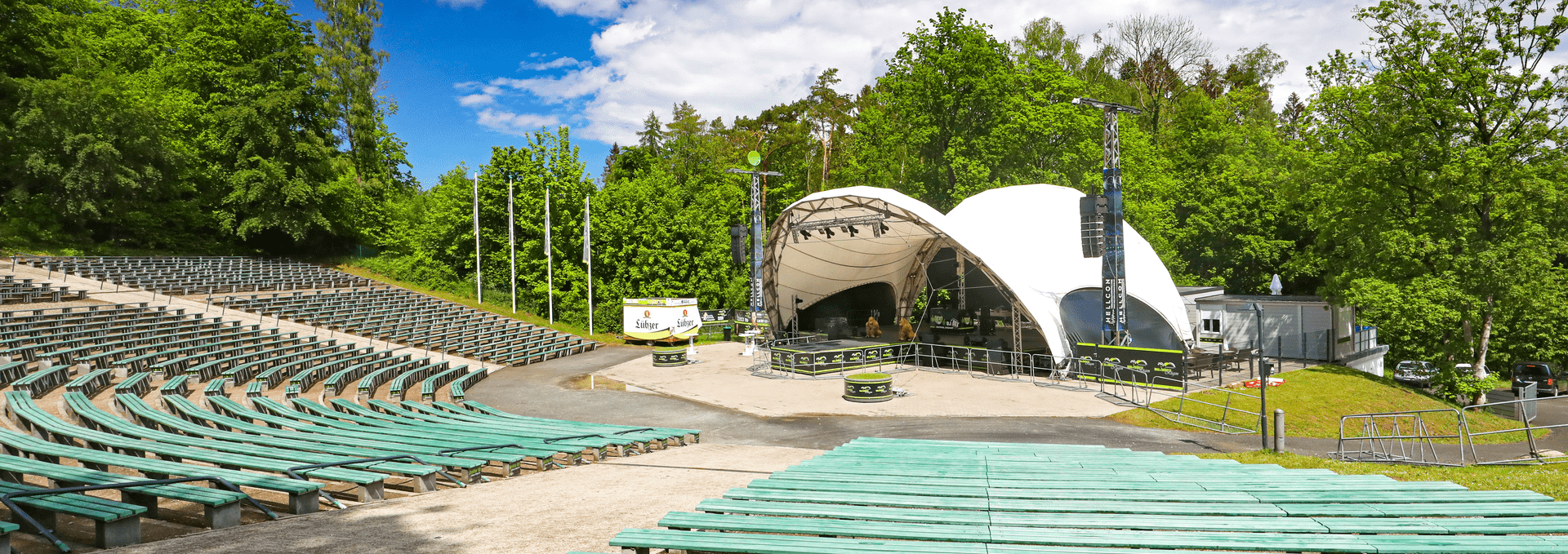 POI Waldbühne auf Rügen in Bergen, © TMV/Gohlke