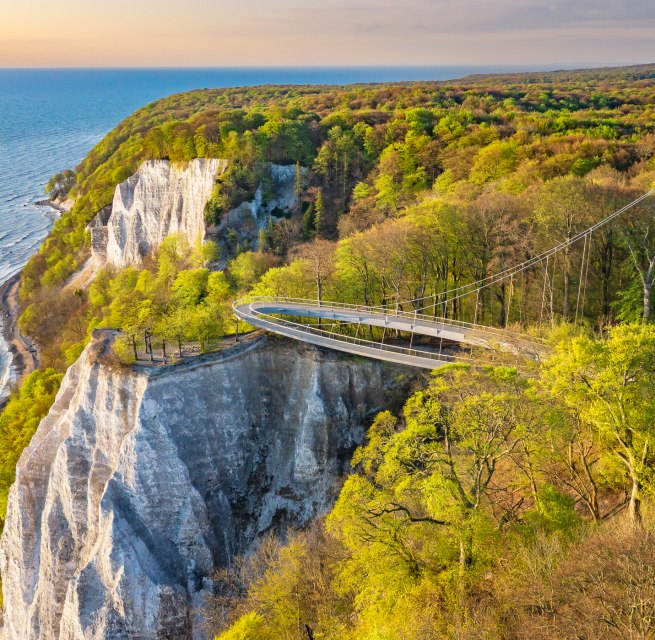 Der neue Skywalk auf dem Königsstuhl  ist eröffnet., © NZK | T. Allrich