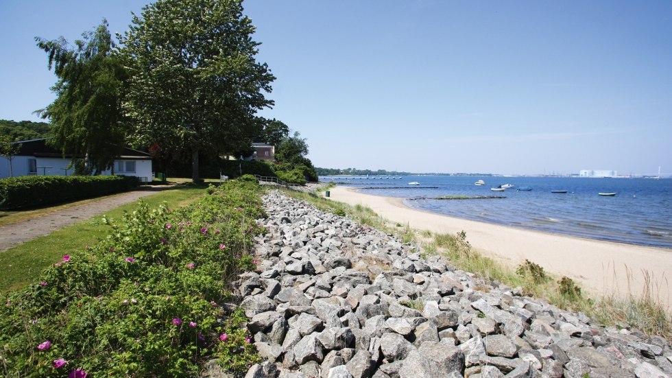 Großzügiges Gelände mit Strandzugang zum Strelasund, © DJH MV