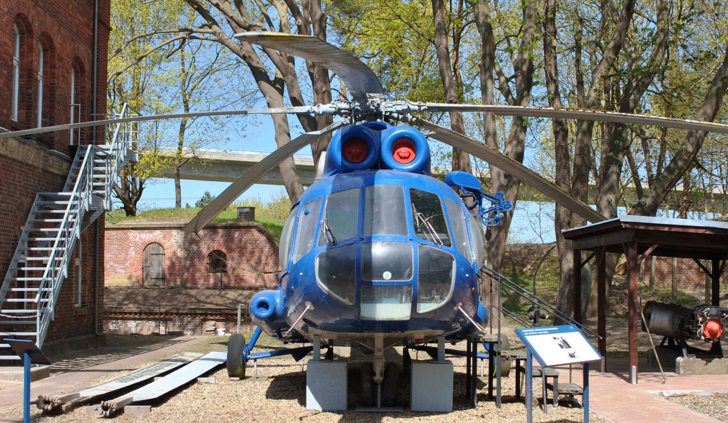 Ein Original Marinehubschrauber im Marinemuseum Dänholm, Außenstelle des STRALSUND MUSEUM, © STRALSUND MUSEUM