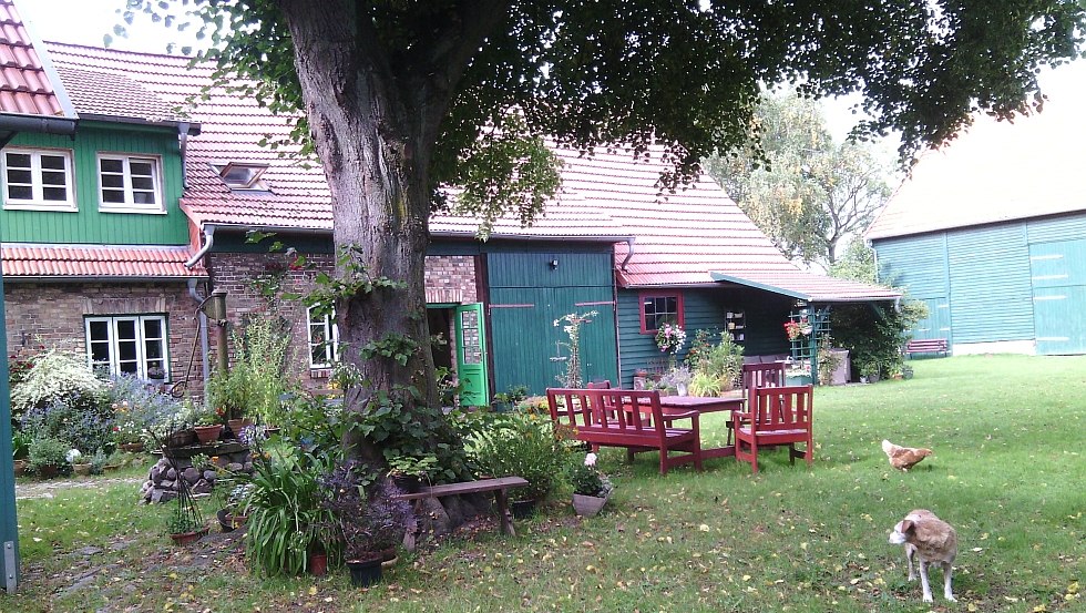 Der Hannehof - ein typisch Mecklenburger Bauerngehöft, © Hannelore Hofmann