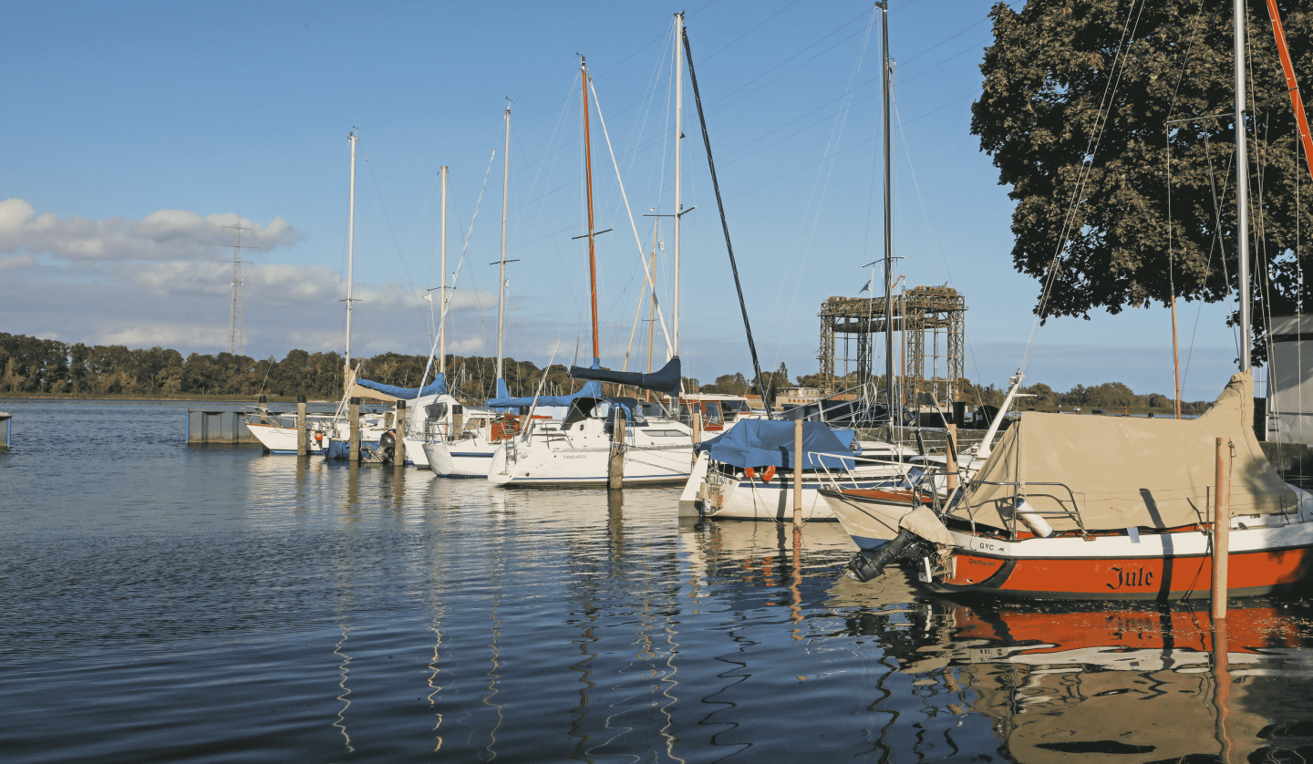 Boote am Anlegeplatz, © TMV/Gohlke