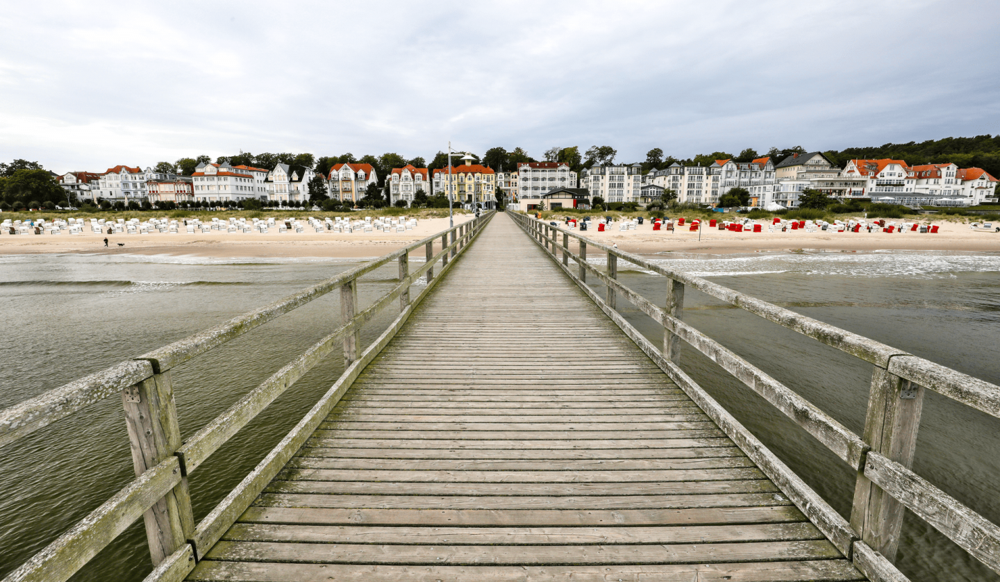 Seebrücke Bansin, © TMV/Gohlke