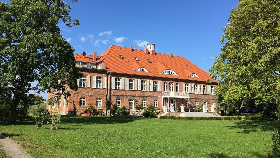 Rückseite Schloss Pütnitz, © Schloss Pütnitz