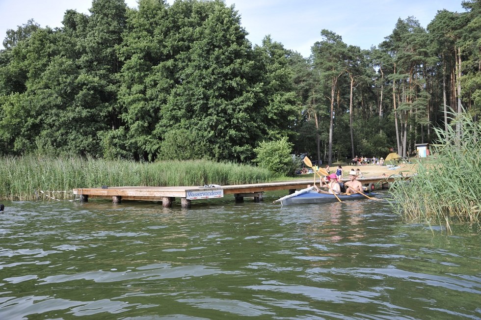 Leinen los! Der Platz eignet sich auch gut als Ausgangspunkt für Paddeltouren im Land der Tausend Seen., © Haveltourist