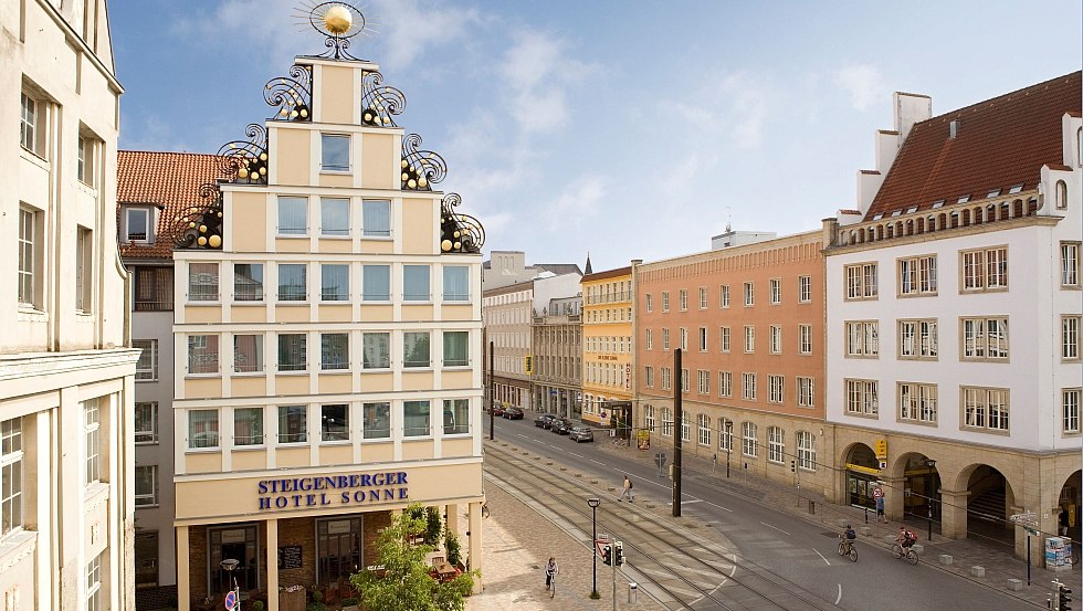 In bester Innenstadtlage begrüßt das Steigenberger Hotel Sonne seine Gäste aus aller Welt., © Steigenberger Hotel Sonne