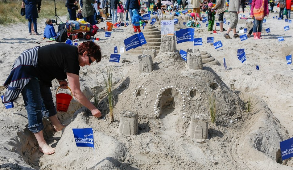 Sandburgenwettbewerb, © Kurverwaltung Ostseebad Boltenhagen