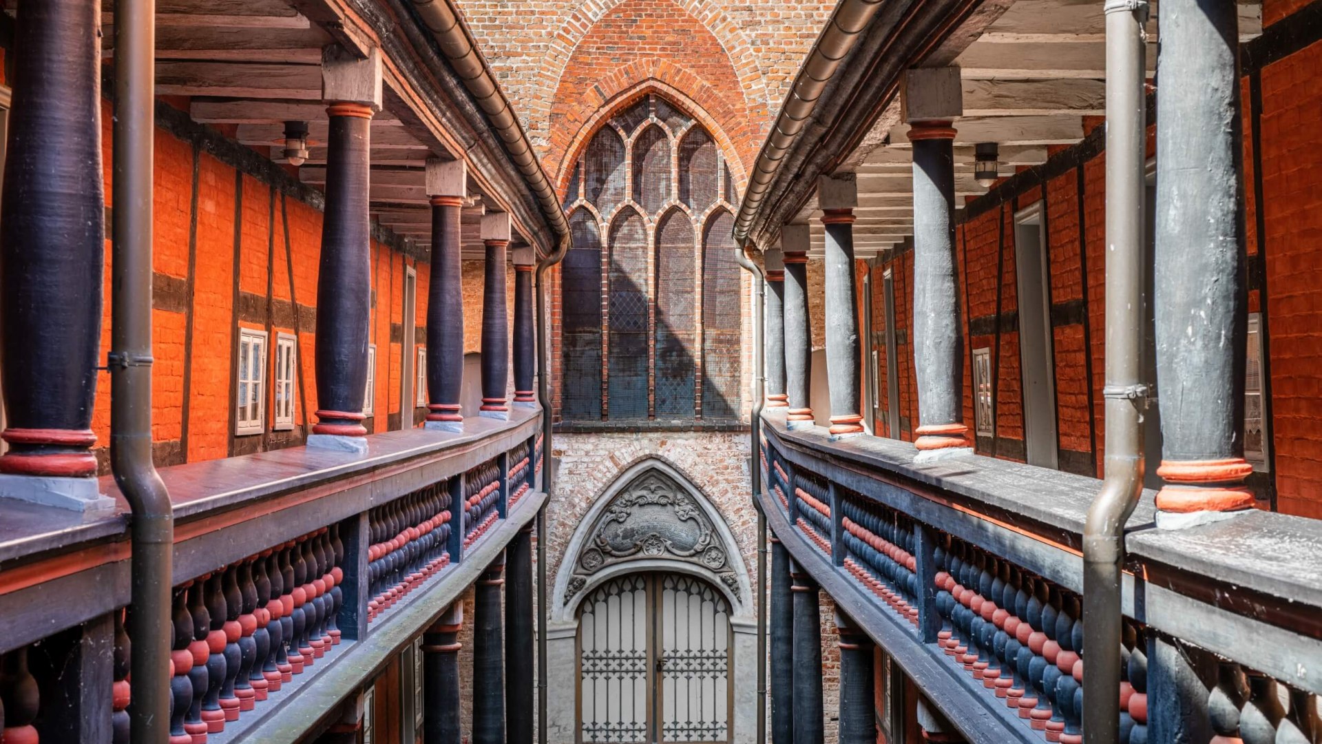 Das Heilgeistkloster ist kein Kloster, sondern war eine mittelalterliche Sozialsiedlung für Arme und eine Art Altersheim. , © TMV/Tiemann