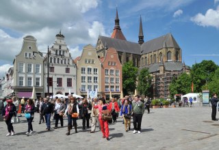 Blick auf die Marienkirche vom Neuen Markt, © Joachim Kloock