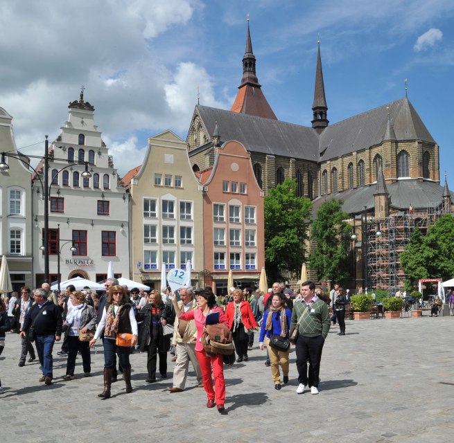 Blick auf die Marienkirche vom Neuen Markt, © Joachim Kloock