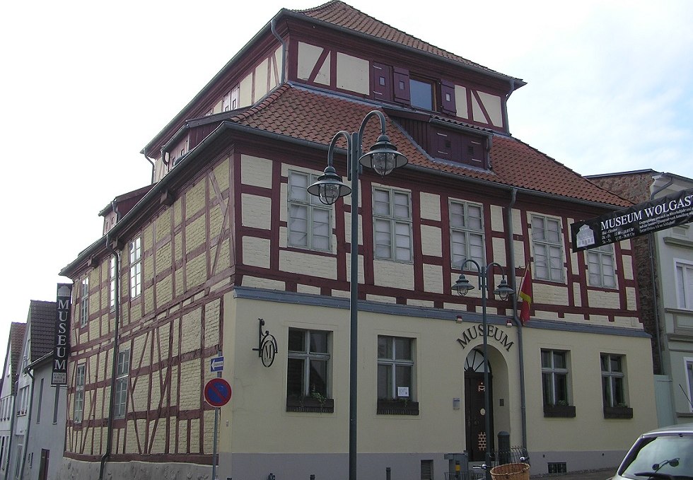 Ansicht des Stadtmuseums "Kaffeemühle" in Wolgast, © Baltzer