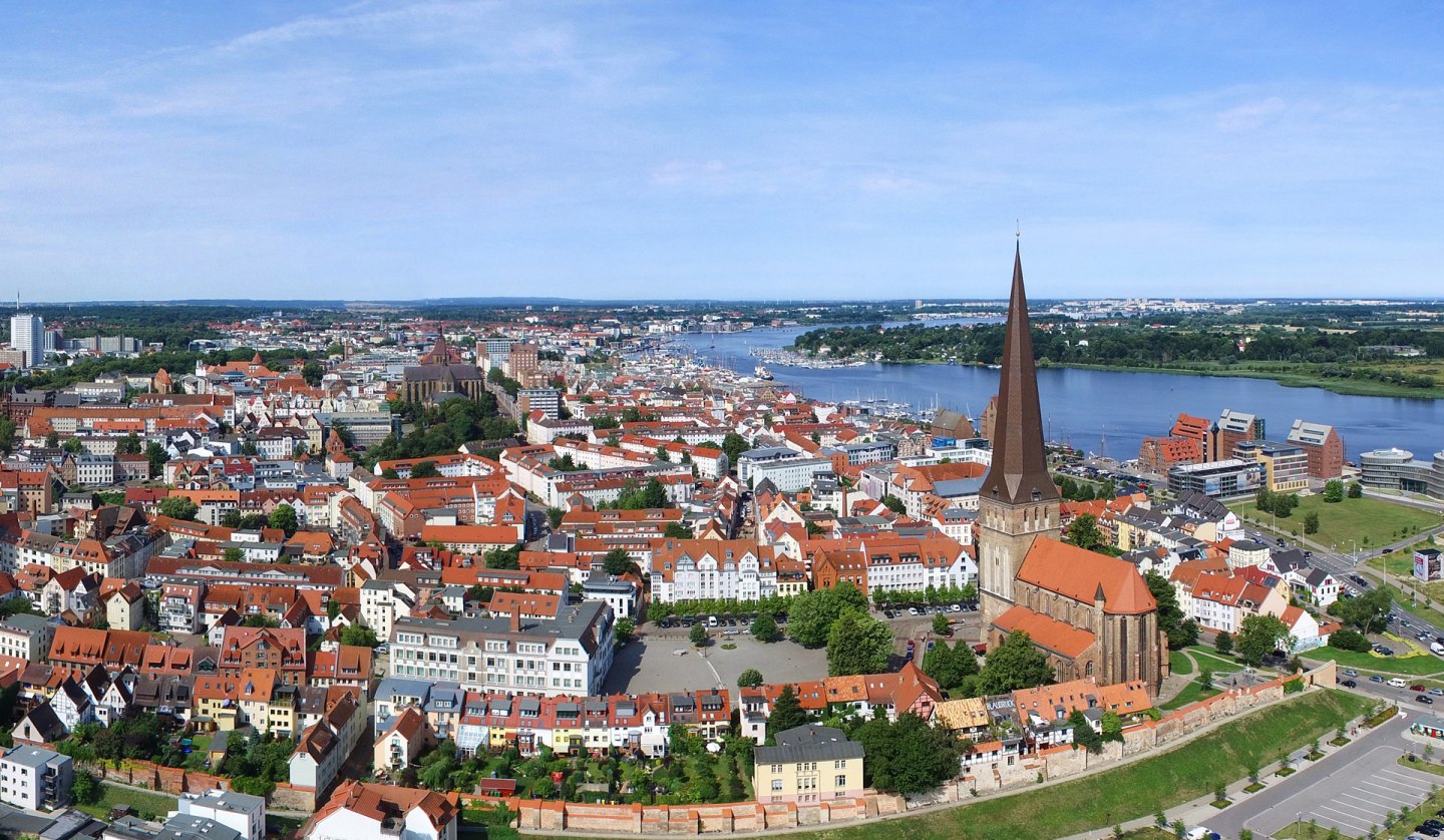 Blick auf die Östliche Altstadt, © Rostock Marketing /S. Krauleidis