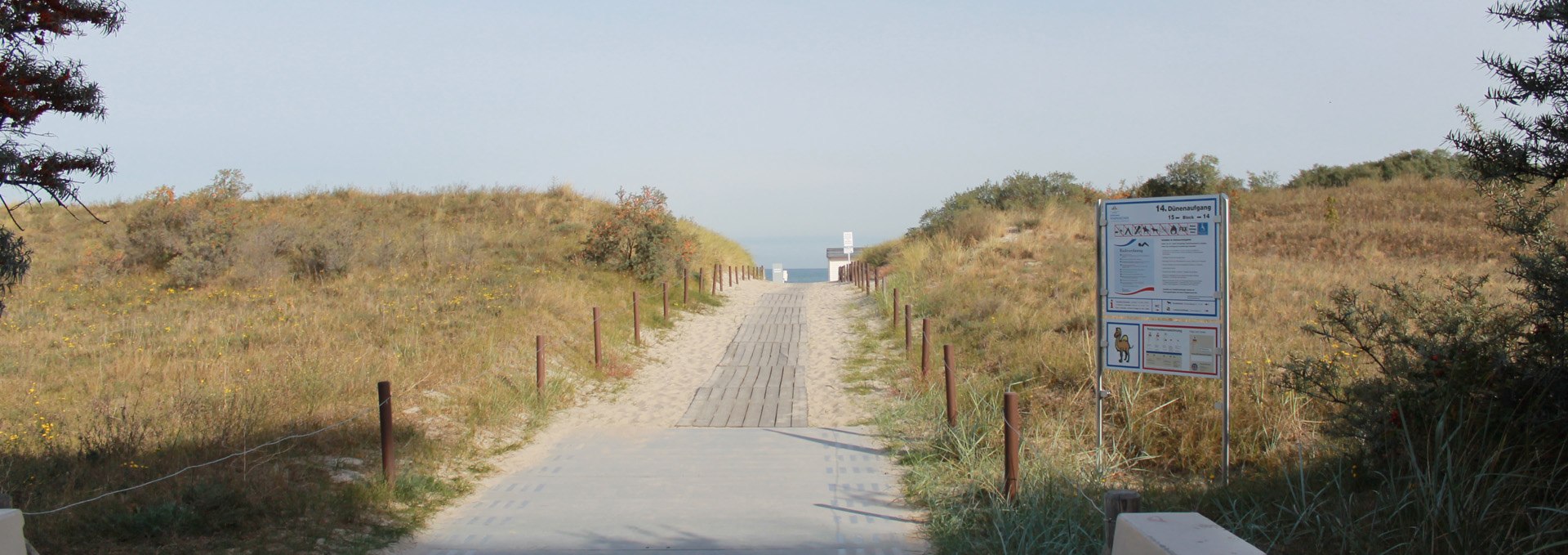 Barrierefreier Strandaufgang 14 in Warnemünde, © TZRW