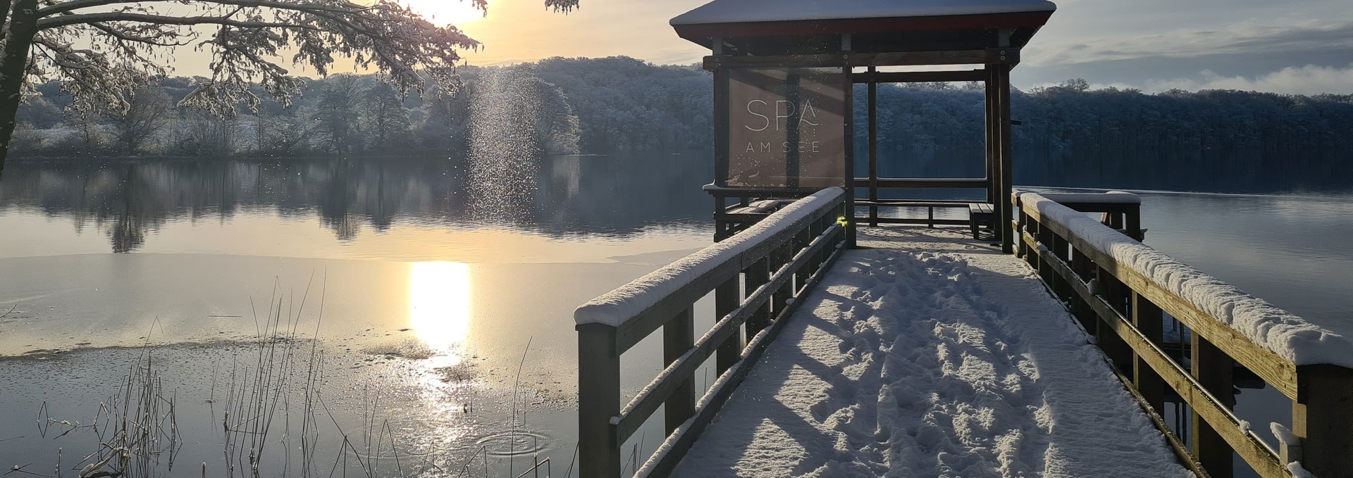 wundervolle Schneewelt am Tiefwarensee, © Hotel Amsee GmbH