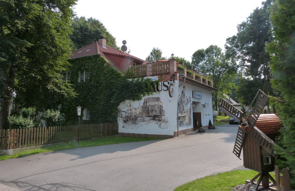 Eingang zur Pension Landhaus Dargelin, © Landhaus Dargelin