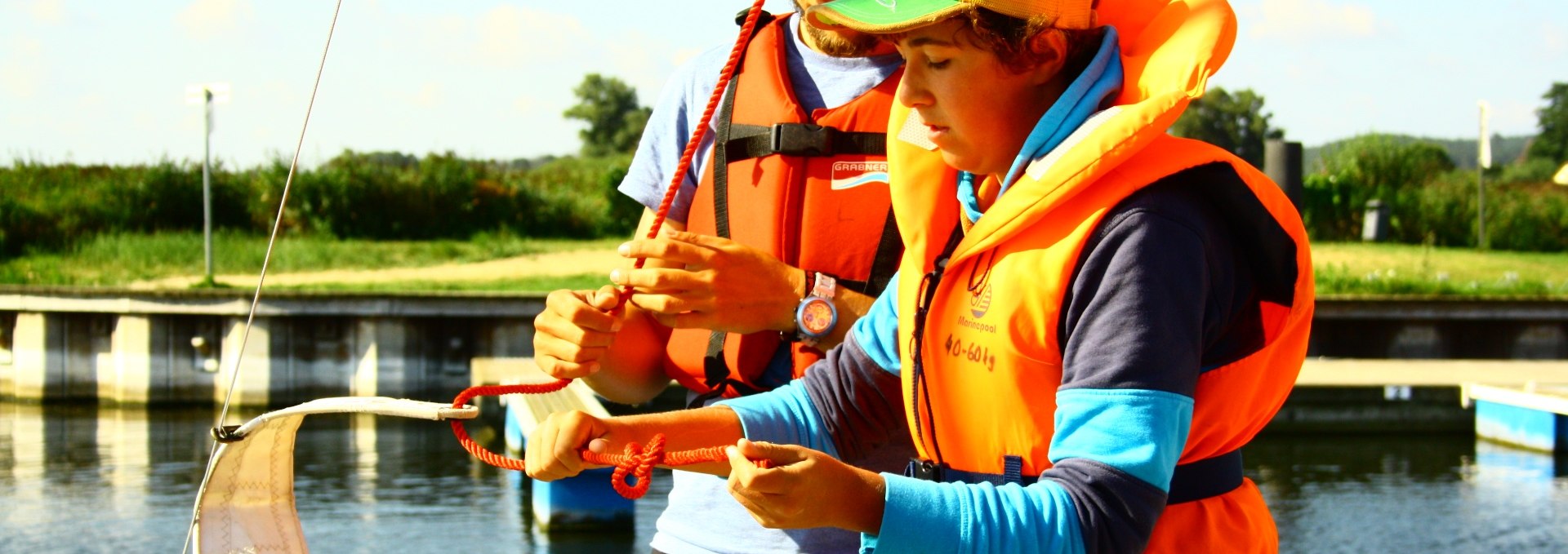 Knotenkunde beim Segelkurs, © SeenLandAgentour