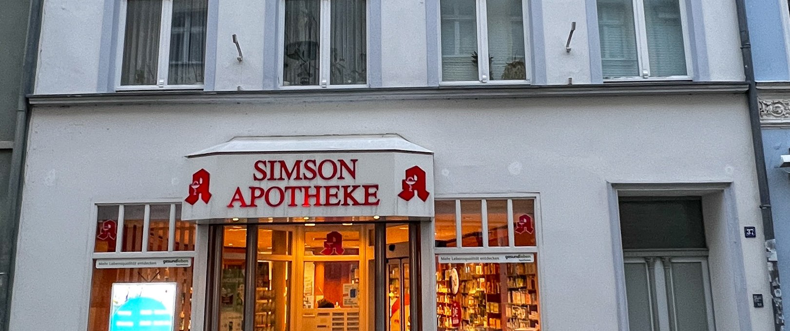 Simson Apotheke, © Tourismuszentrale Stralsund